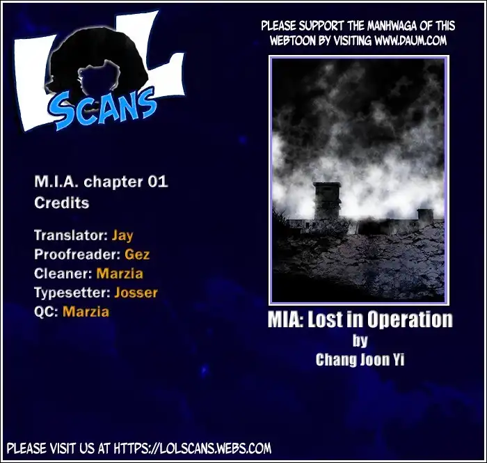 MIA: Lost in Operation Chapter 1 1